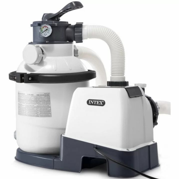 Пісочний фільтр-насос для басейну Intex 26656 об'ємом до 10 000 л