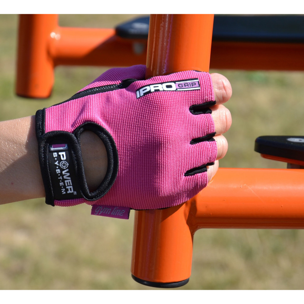 Перчатки для фитнеса Pro Grip Power PS-2250_M_Pink, Pink M