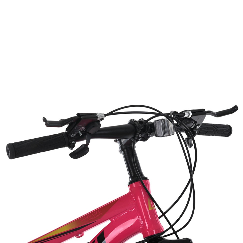 Велосипед подросковый Profi MTB2001-3, 20 дюймов, розовый 
