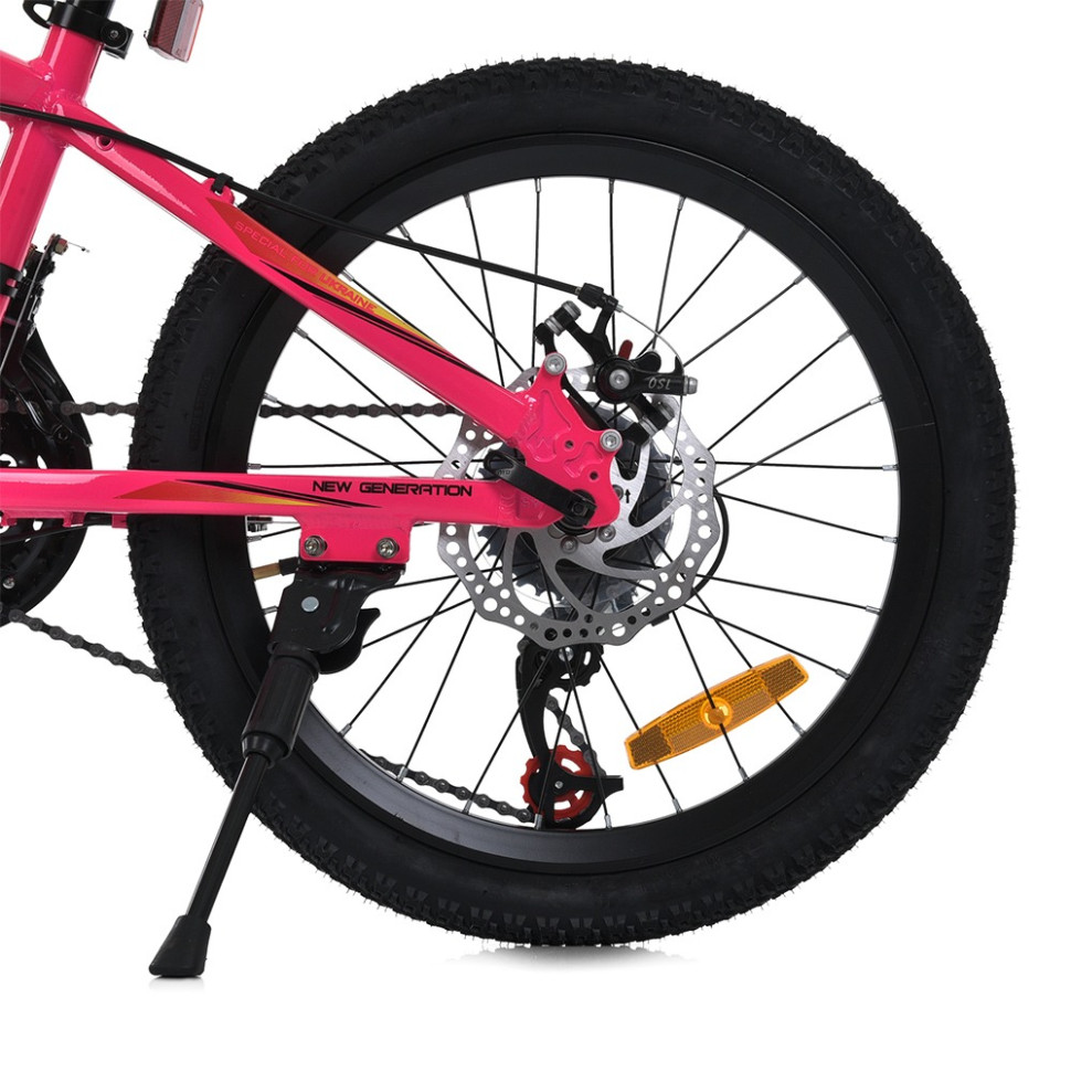 Велосипед подросковый Profi MTB2001-3, 20 дюймов, розовый 