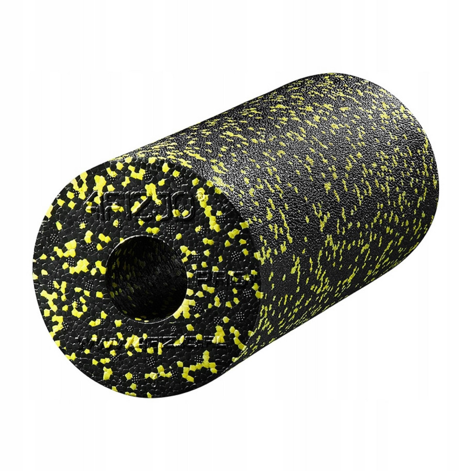 Масажний ролик EPP PRO+ 4FIZJO 4FJ0055, 33 x 14 см, гладкий, Black/Yellow