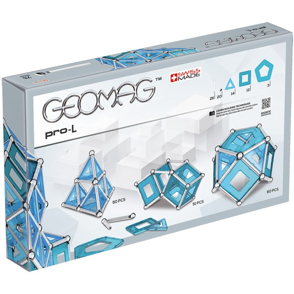 Geomag PRO-L 75 деталей | Магнитный конструктор 023GM                                               
