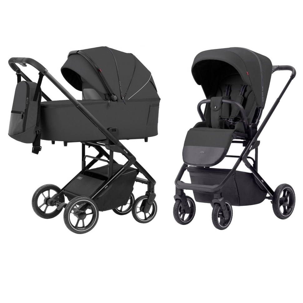 Коляска универсальная 2 в 1 Alfa Carrello CRL-6507 Graphite Grey 20