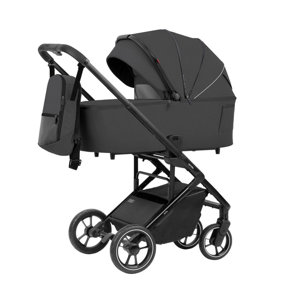 Коляска универсальная 2 в 1 Alfa Carrello CRL-6507 Graphite Grey 20