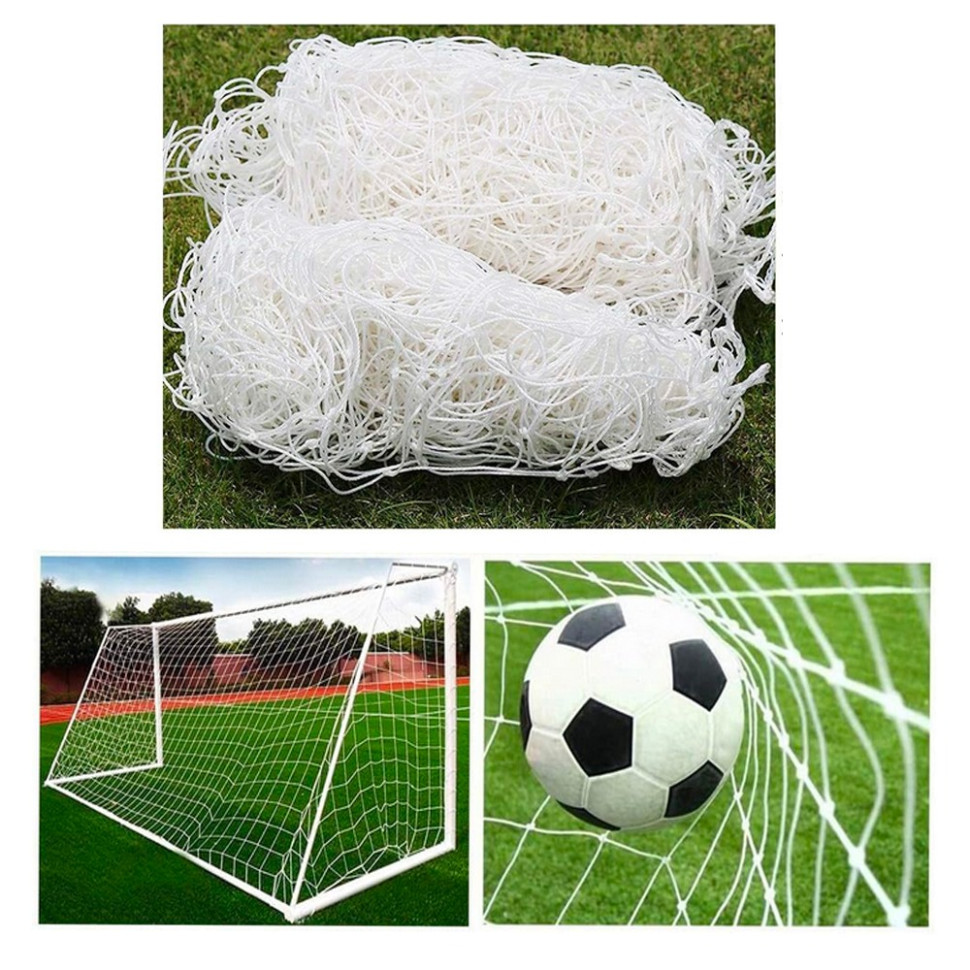 Сетка для футбольных ворот FootballNet Newt NE-CM-46 размер 7,4 х 2,44 метра