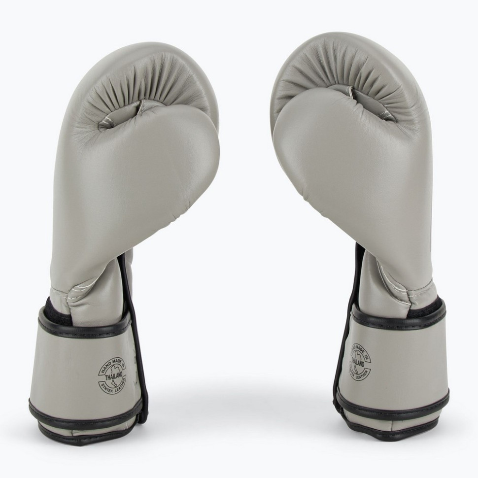 Боксерские перчатки BGV14 Fairtex BGV14_12oz_Grey 12 унций (бинты в комплекте)