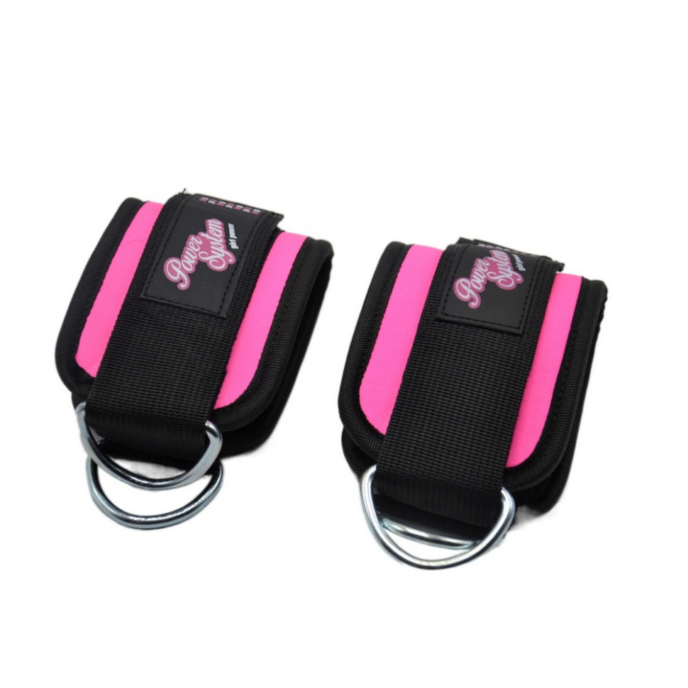 Манжеты на щиколотку Ankle Strap Gym Babe Power System PS-3450_Pink