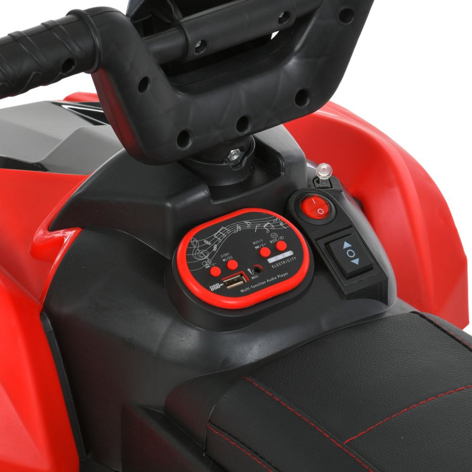 Детский электромобиль Квадроцикл Bambi Racer M 6181ELR-3 два двигателя