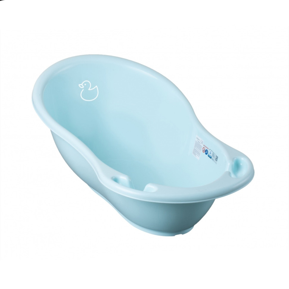 Ванночка для детей Уточка Tega Baby DK-004-129 термометр, голубой 86 см