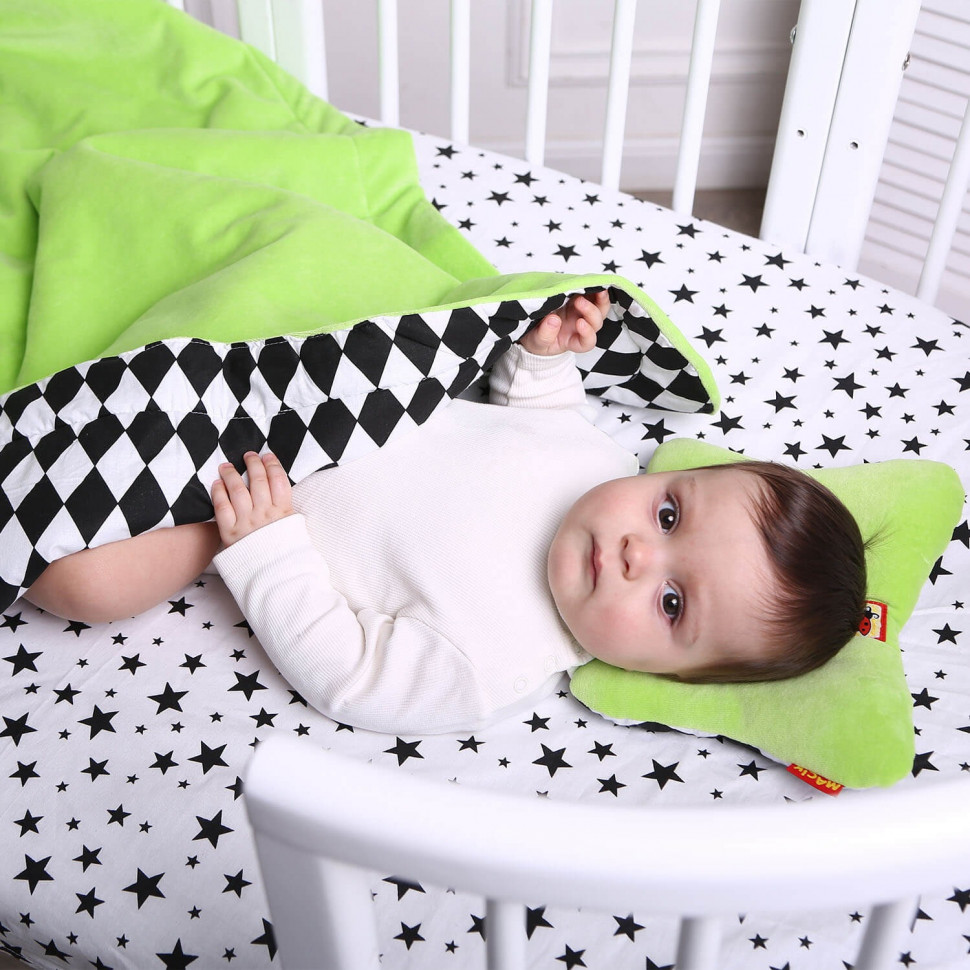 Детский постельный комплект Bed Set Newborn Macik МС 110512-08 подушка + одеяло + простыня