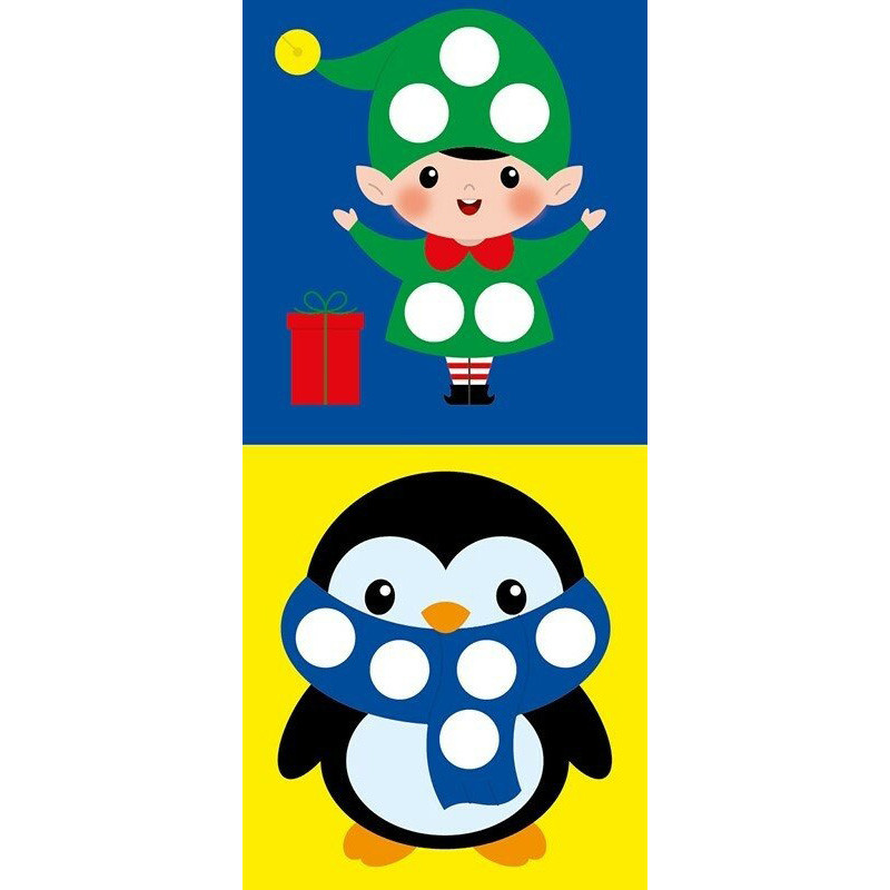 Мозаїка з наліпок для малюків