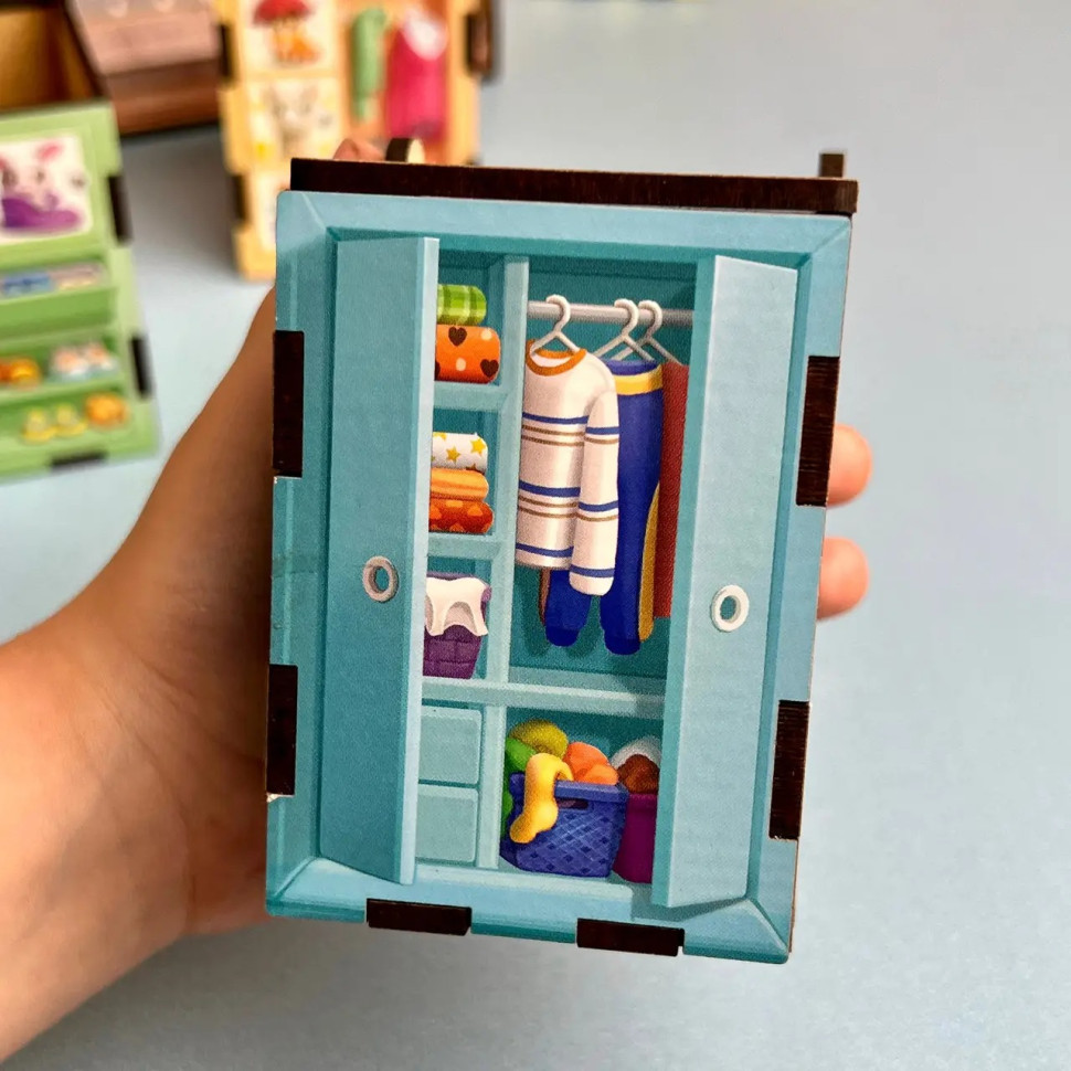 Деревянная настольная игра 