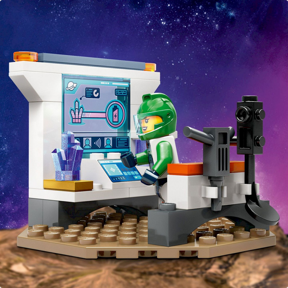 Конструктор Космічний корабель та дослідження астероїда LEGO 60429, 126 деталей