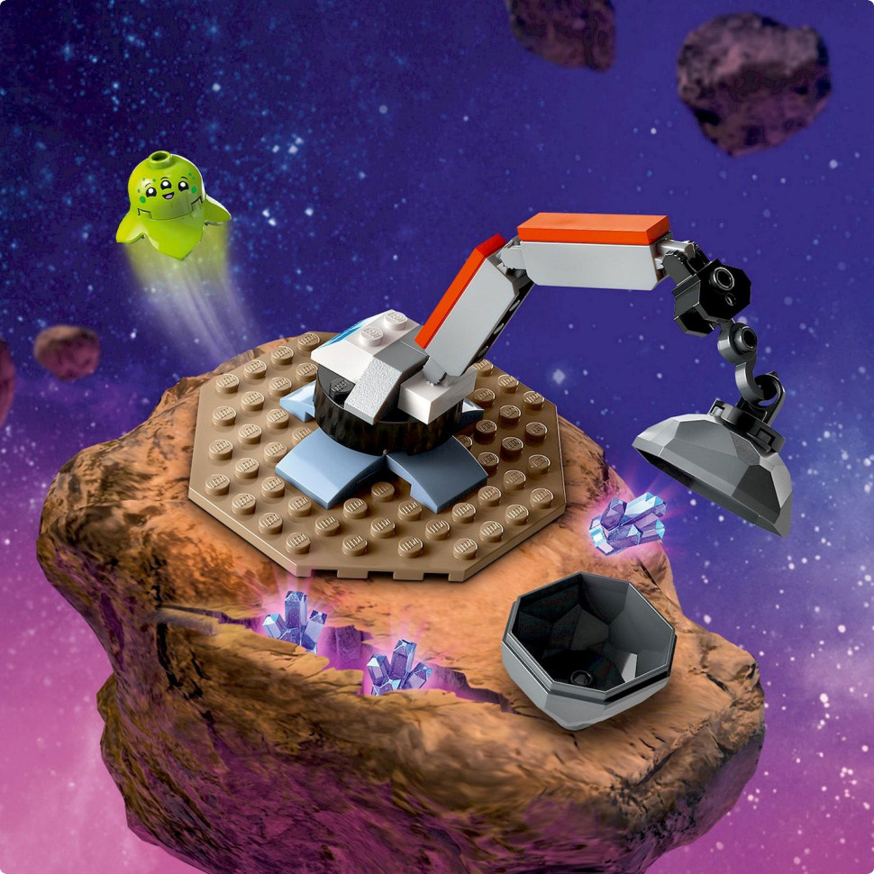 Конструктор Космічний корабель та дослідження астероїда LEGO 60429, 126 деталей