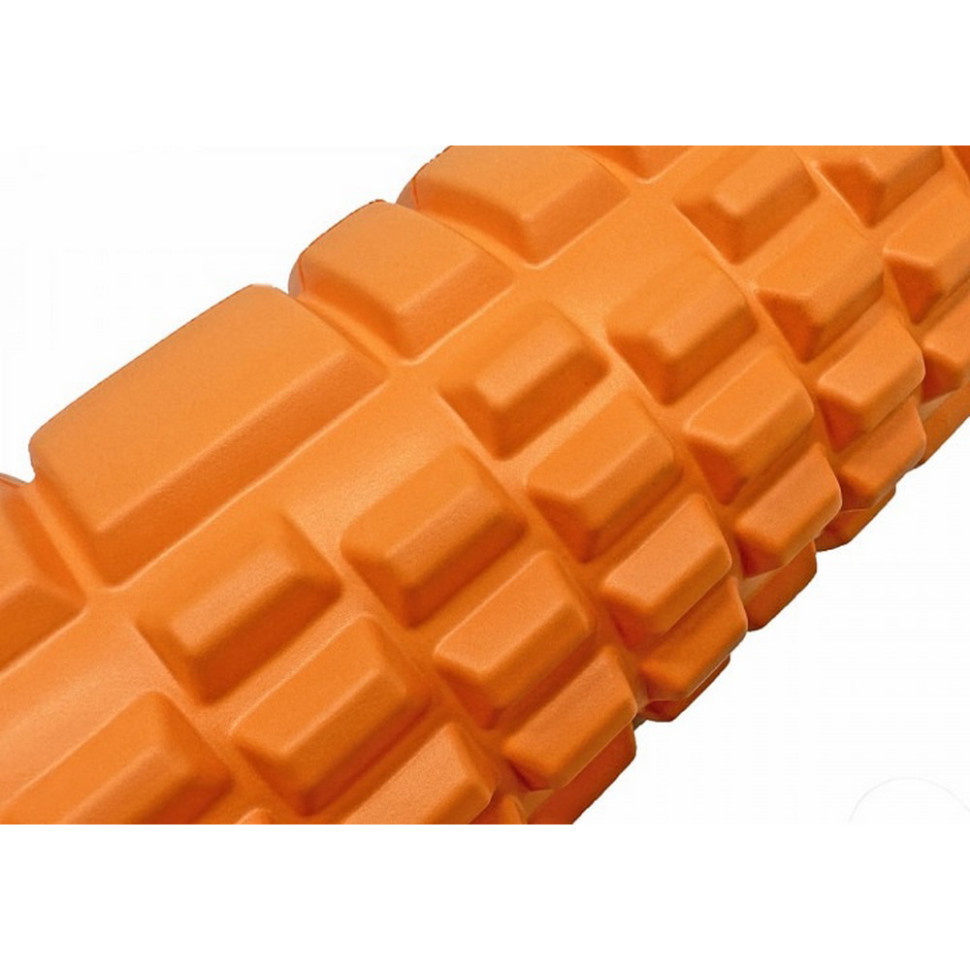 Масажний ролик Grid Roller v.1.1 EasyFit EF-2020-O 33 см, Помаранчевий
