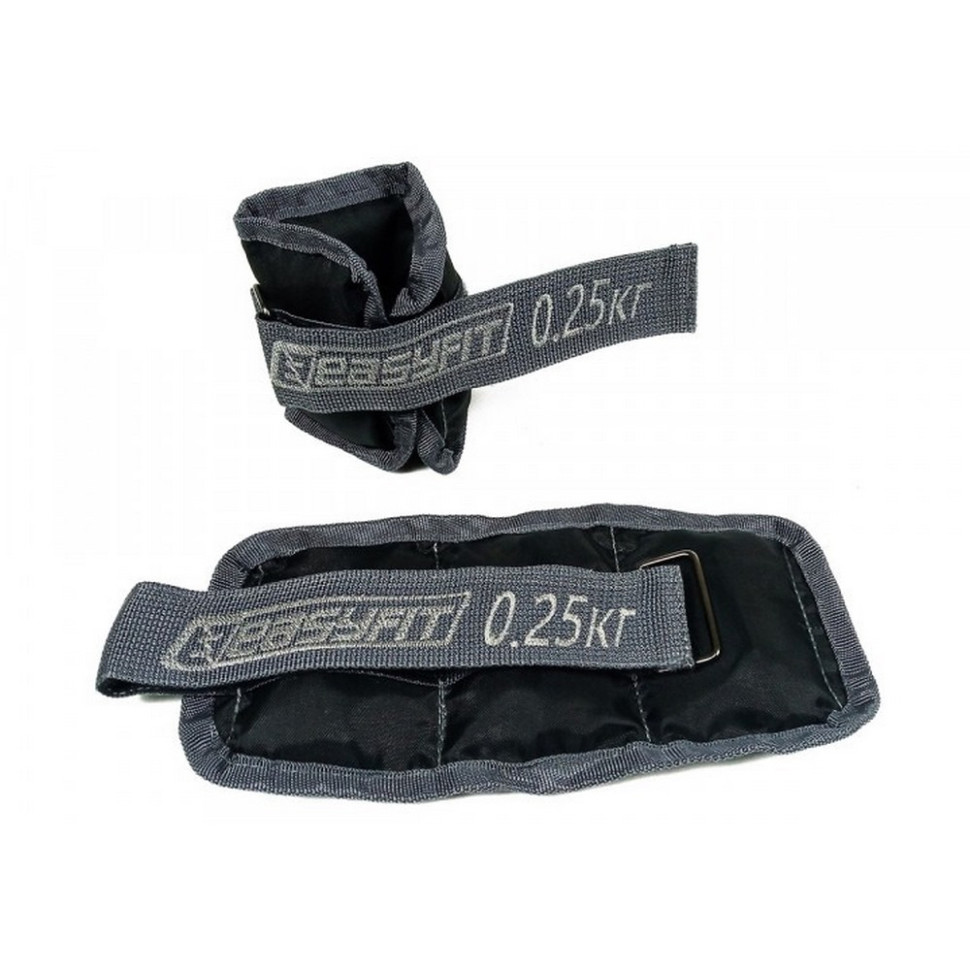 Утяжелители для ног и рук EasyFit EF-AWTS-025, 0,25 кг (пара)