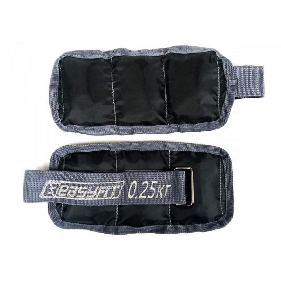 Утяжелители для ног и рук EasyFit EF-AWTS-025, 0,25 кг (пара)