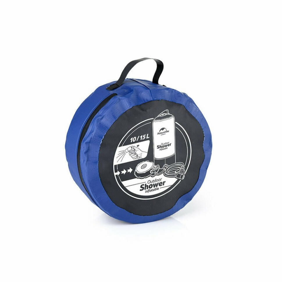 Душ кемпинговый NH17L101-D Naturehike 6927595721872, голубой