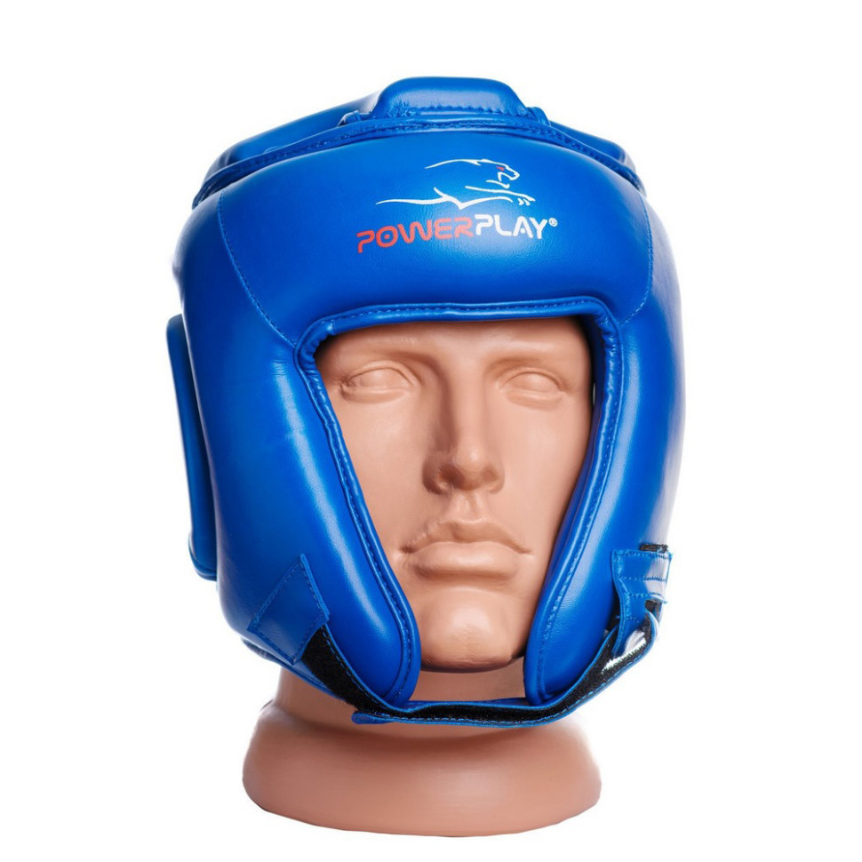 Боксерський шолом турнірний PowerPlay PP_3045_XL_Blue, XL