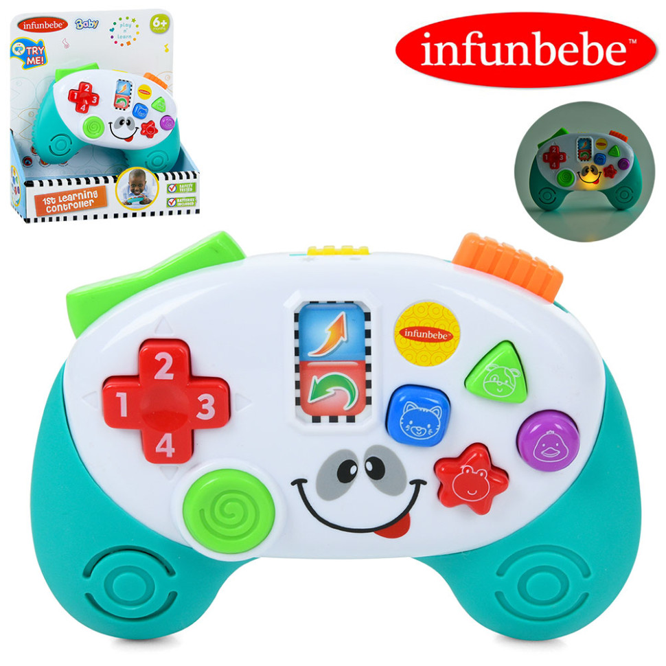 Детский игровой пульт Infunbebe LSP1-AV музыка, звуки животных