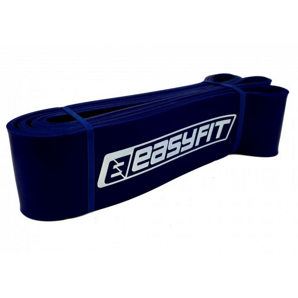 Резиновая петля EasyFit EF-1881-BL, 50-110 кг, Синяя