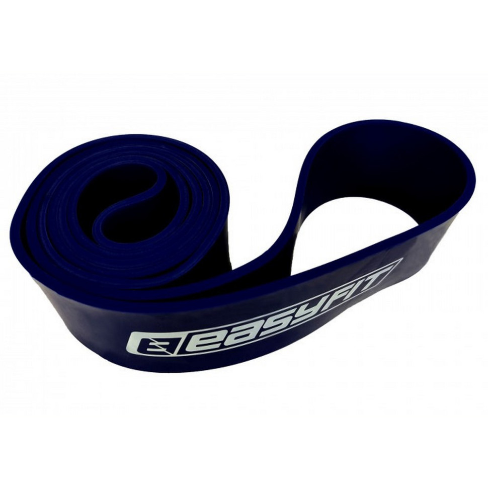 Резиновая петля EasyFit EF-1881-BL, 50-110 кг, Синяя