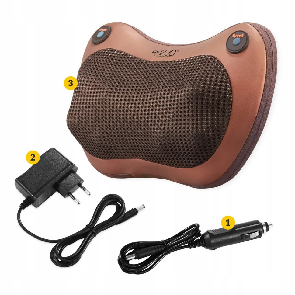 Подушка-масажер Shiatsu Pro+ 4FIZJO 4FJ0561 Brown