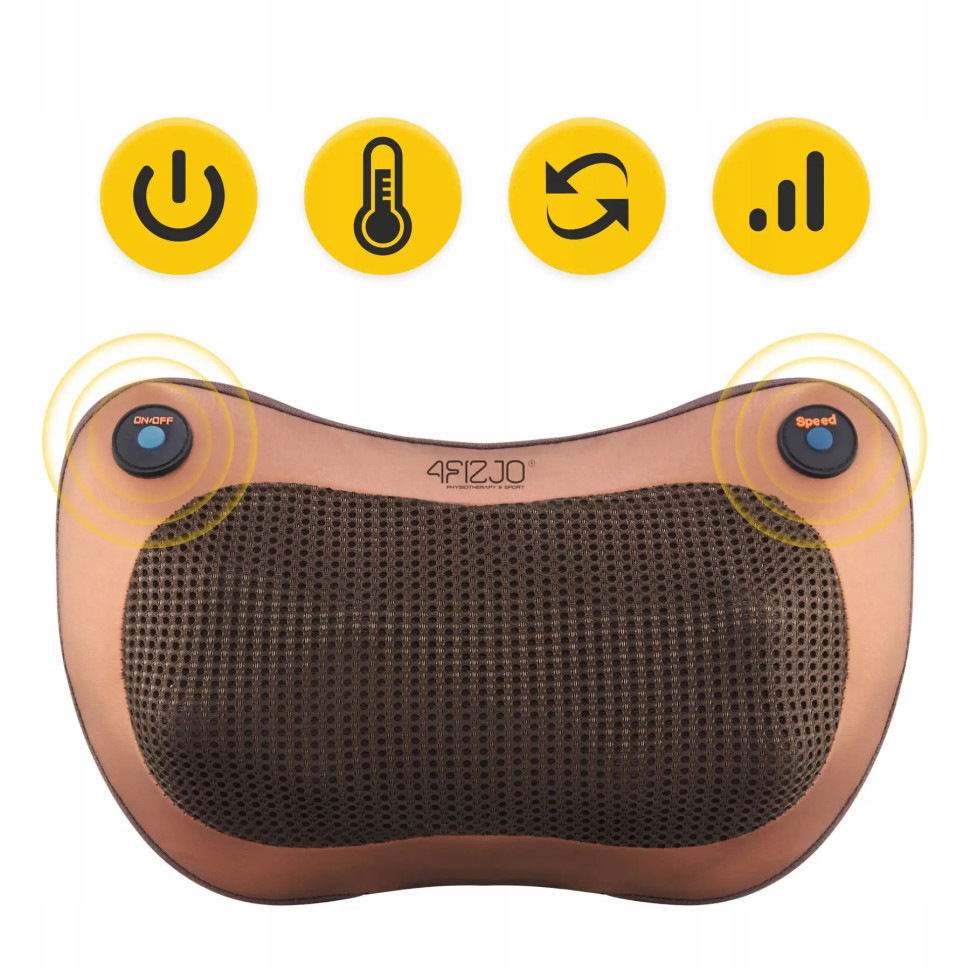 Подушка-масажер Shiatsu Pro+ 4FIZJO 4FJ0561 Brown