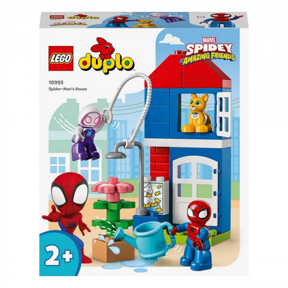Конструктор LEGO DUPLO Super Heroes Дом Человека-Паука 10995