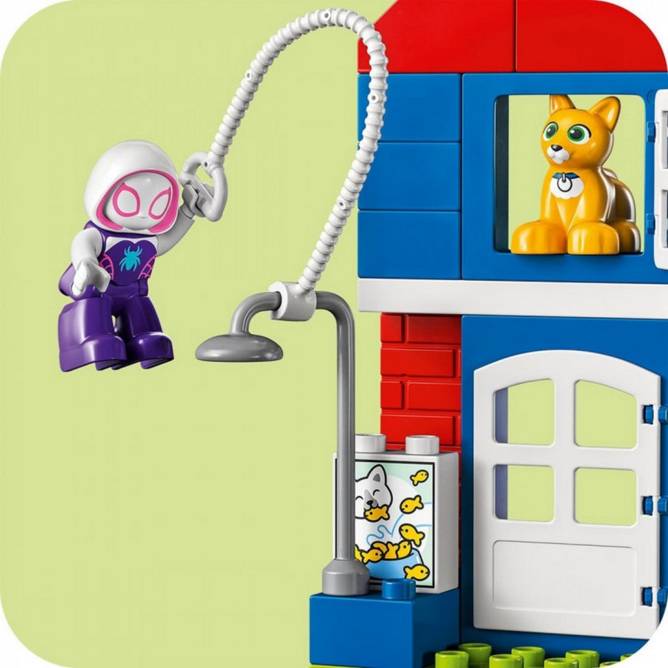 Конструктор LEGO DUPLO Super Heroes Дом Человека-Паука 10995