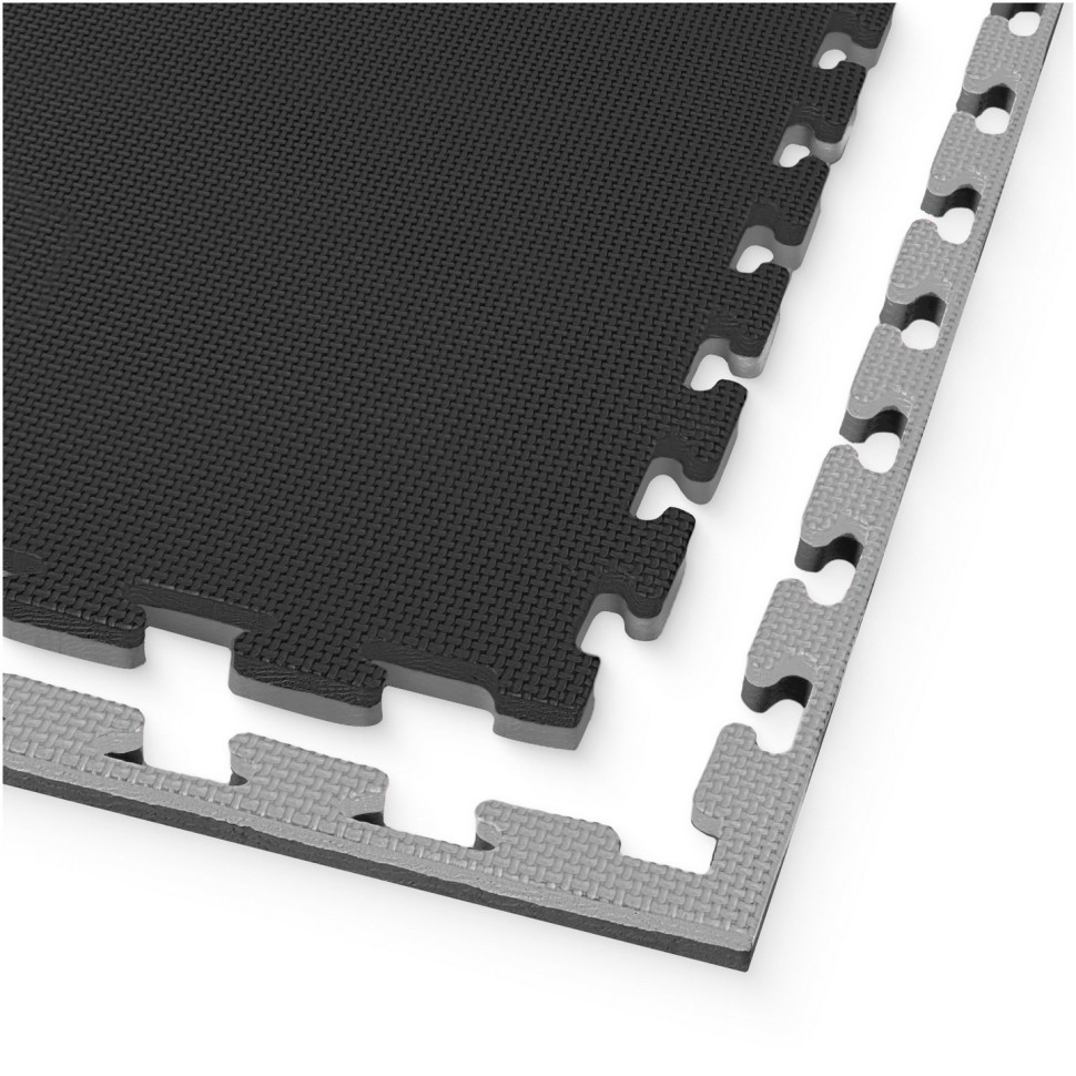 Мат-пазл ласточкин хвост Mat Puzzle 4FIZJO P-5907739316226 Black/Grey 100x100x2 cм