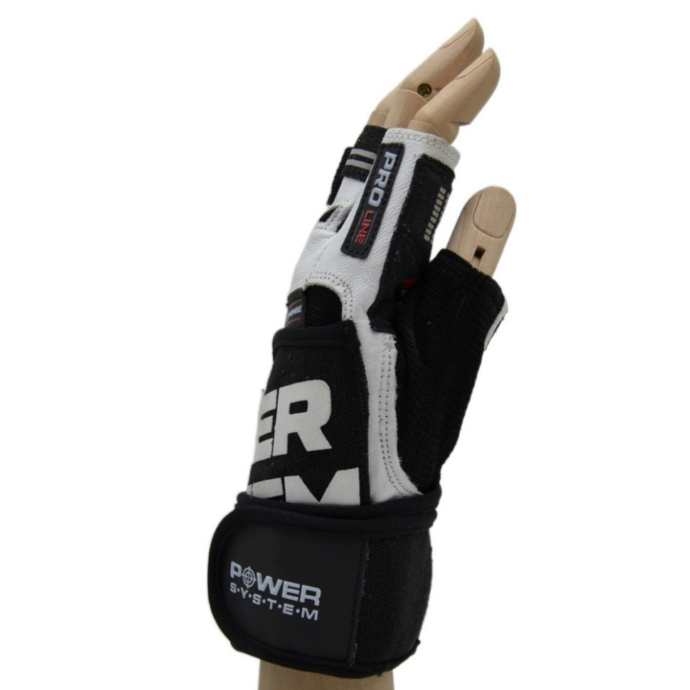 Рукавички для фітнесу No Compromise Power System PS-2700_L_Black-White, L
