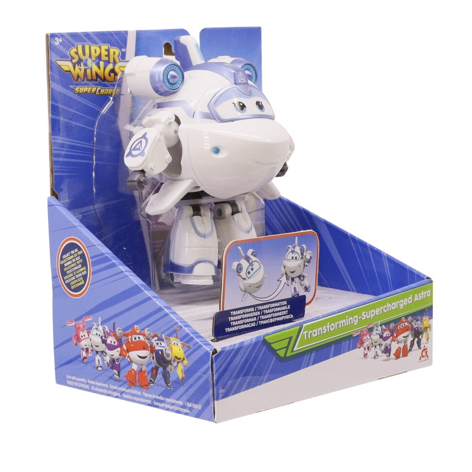Ігрова фігурка-трансформер Super Wings Transforming-Supercharge Astra, Астра EU740313