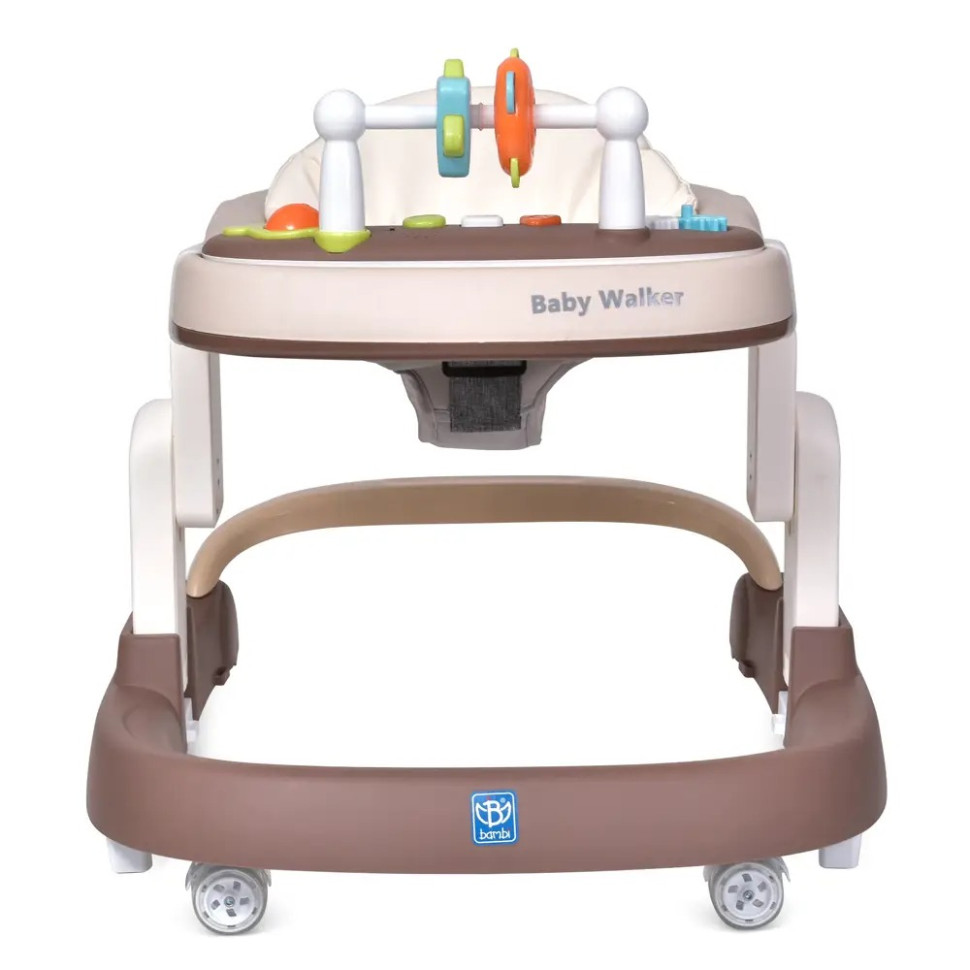 Ходунки Bambi M 5032L-13 музика, світло, коричневий
