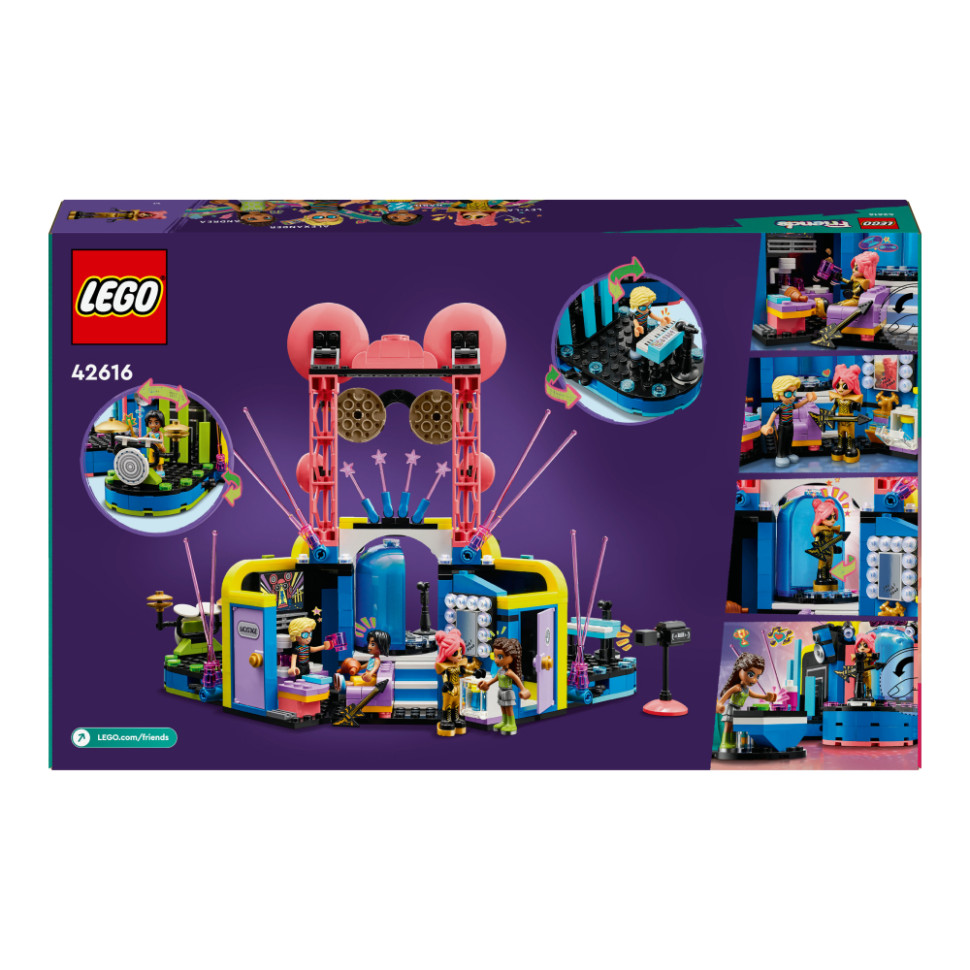 Конструктор LEGO Friends Музыкальное шоу талантов Хартлейк-Сити 42616, 669 деталей