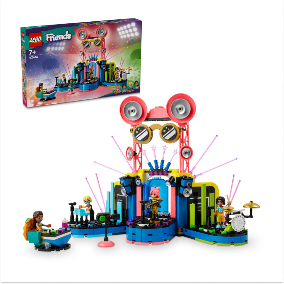 Конструктор LEGO Friends Музыкальное шоу талантов Хартлейк-Сити 42616, 669 деталей