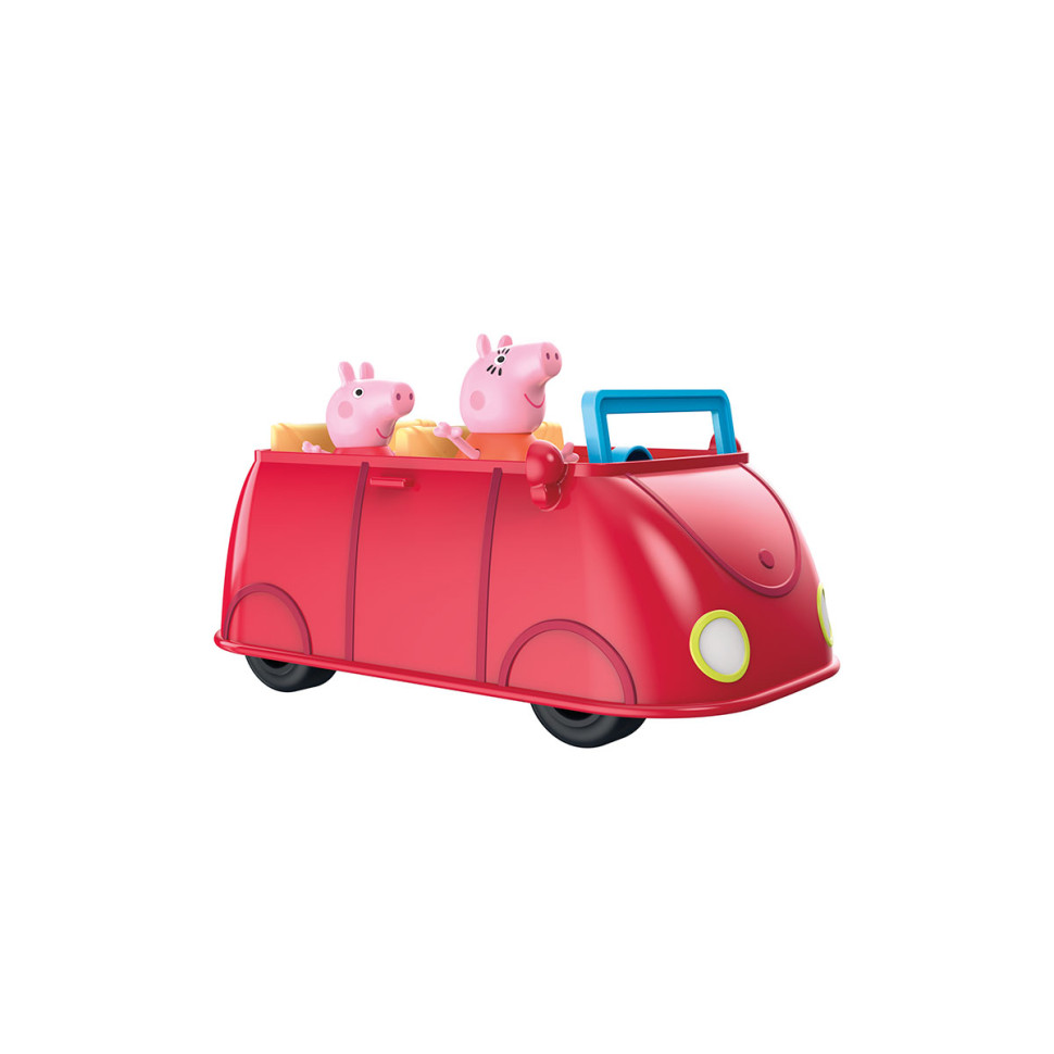Ігровий набір Машина сім'ї Пеппи Peppa Pig F2184, 2 фігурки, звук