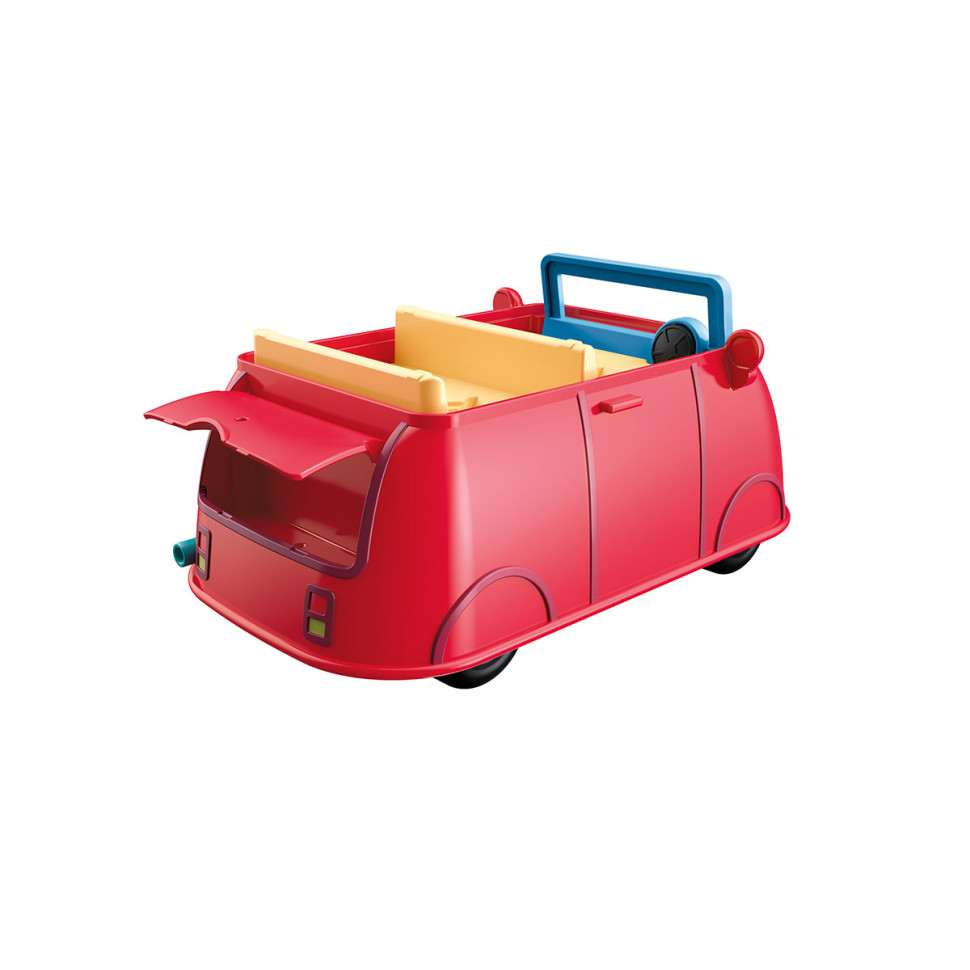Ігровий набір Машина сім'ї Пеппи Peppa Pig F2184, 2 фігурки, звук