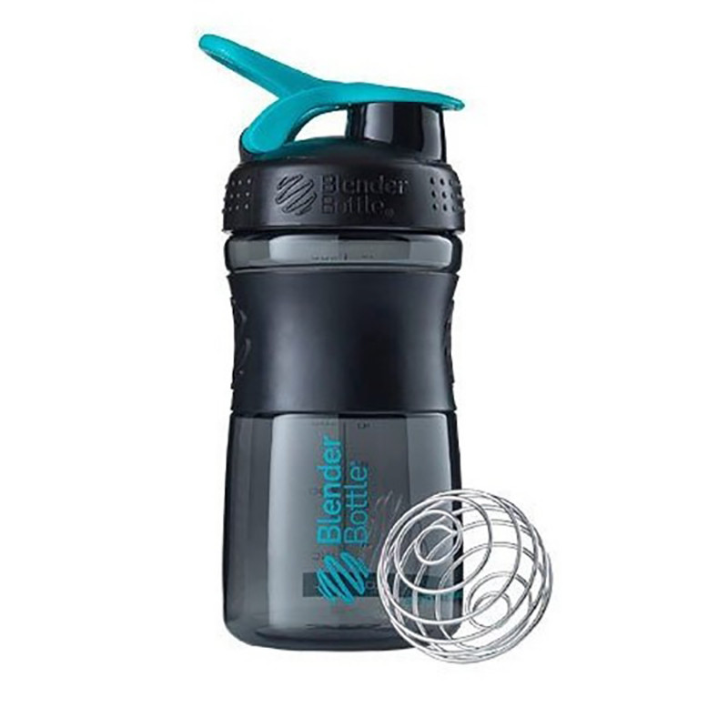 Шейкер спортивный (бутылка) SportMixer Flip BlenderBottle SM 20oz Black/Teal, 590 мл