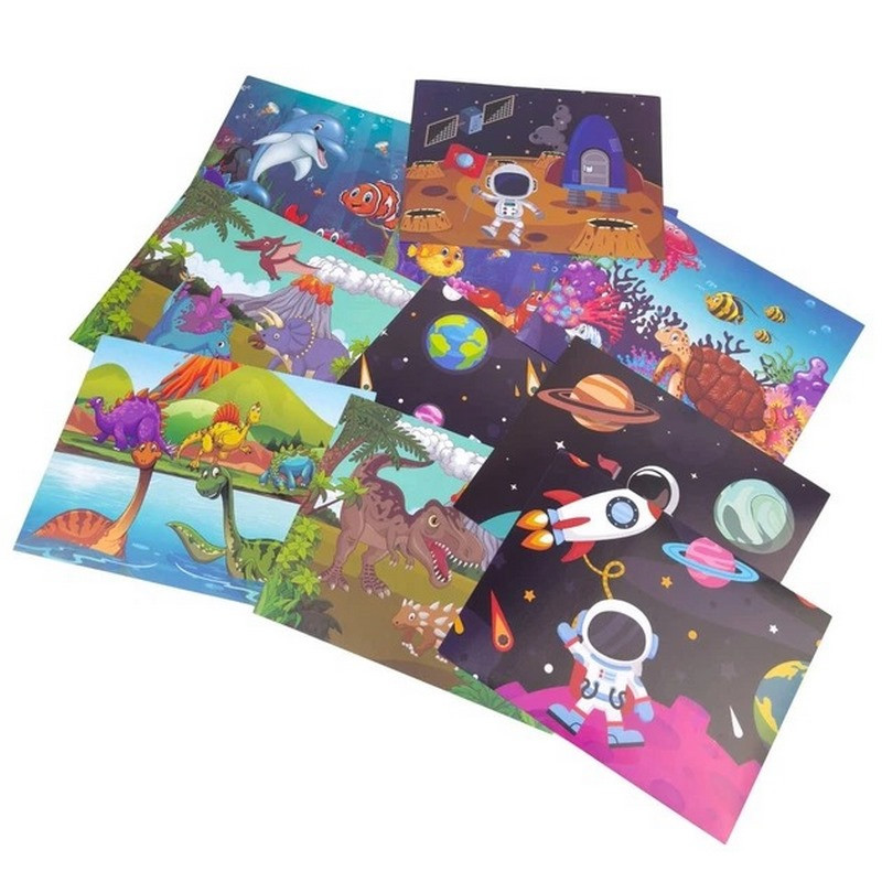 Набор для творчества 3D ручка Art Kids AK 0011(Pink) 17 см, 9 трафаретов