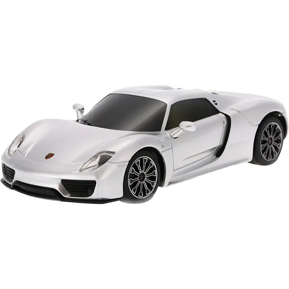 Машинка на радіоуправлінні Porsche 918 Spyder Rastar 71400 silver, масштаб 1:24