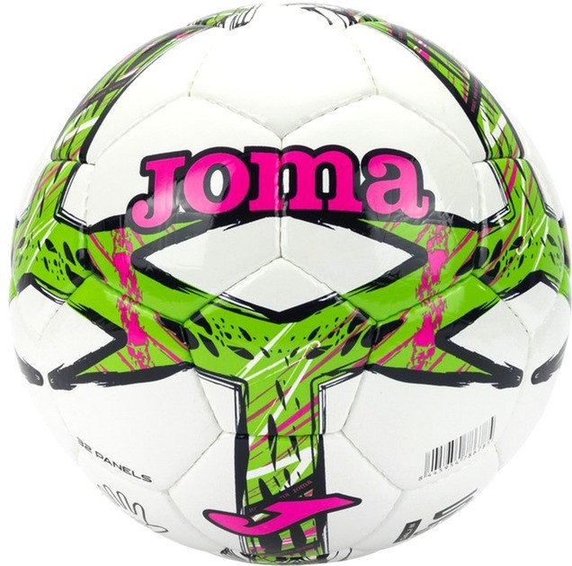 М'яч футбольний DALIII Joma 401412.334 зелений, рожевий № 5