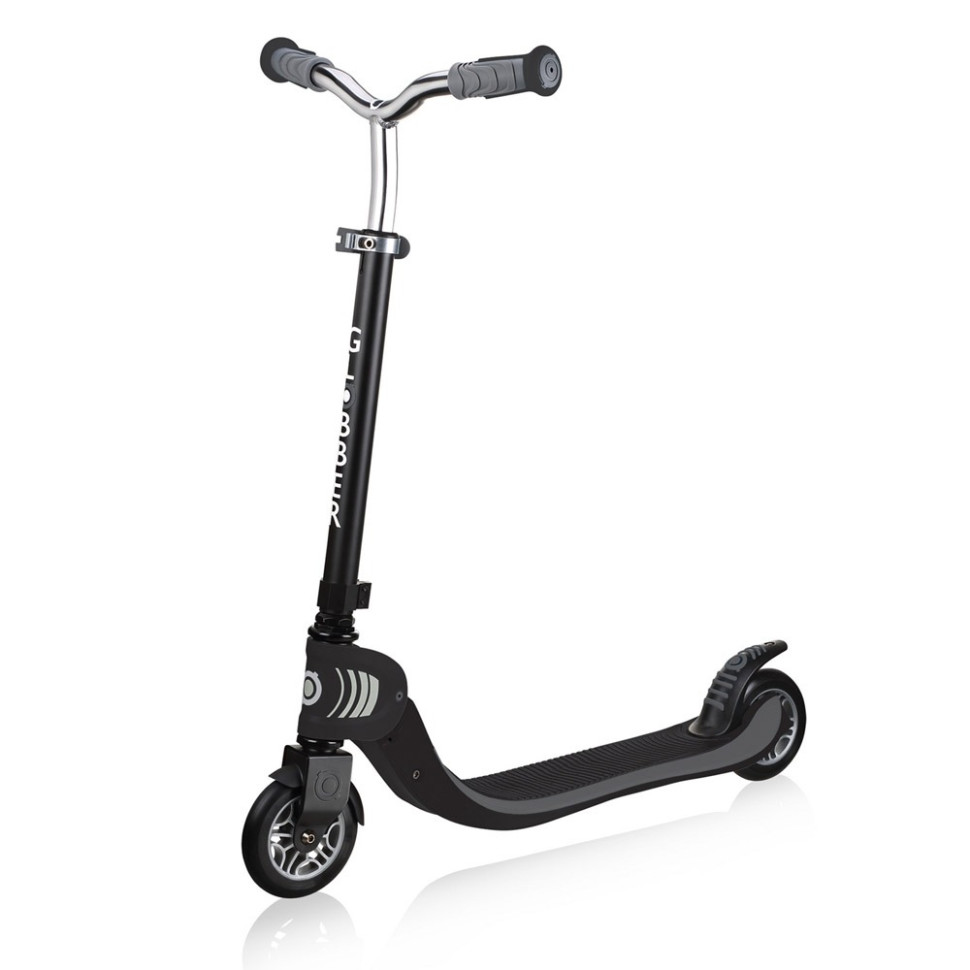 Самокат серии FLOW FOLDABLE 125 GLOBBER 473-120 черно-серый, до 100 кг 2 колеса