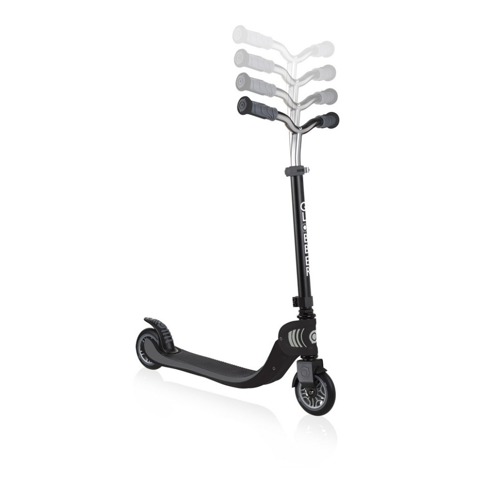 Самокат серии FLOW FOLDABLE 125 GLOBBER 473-120 черно-серый, до 100 кг 2 колеса