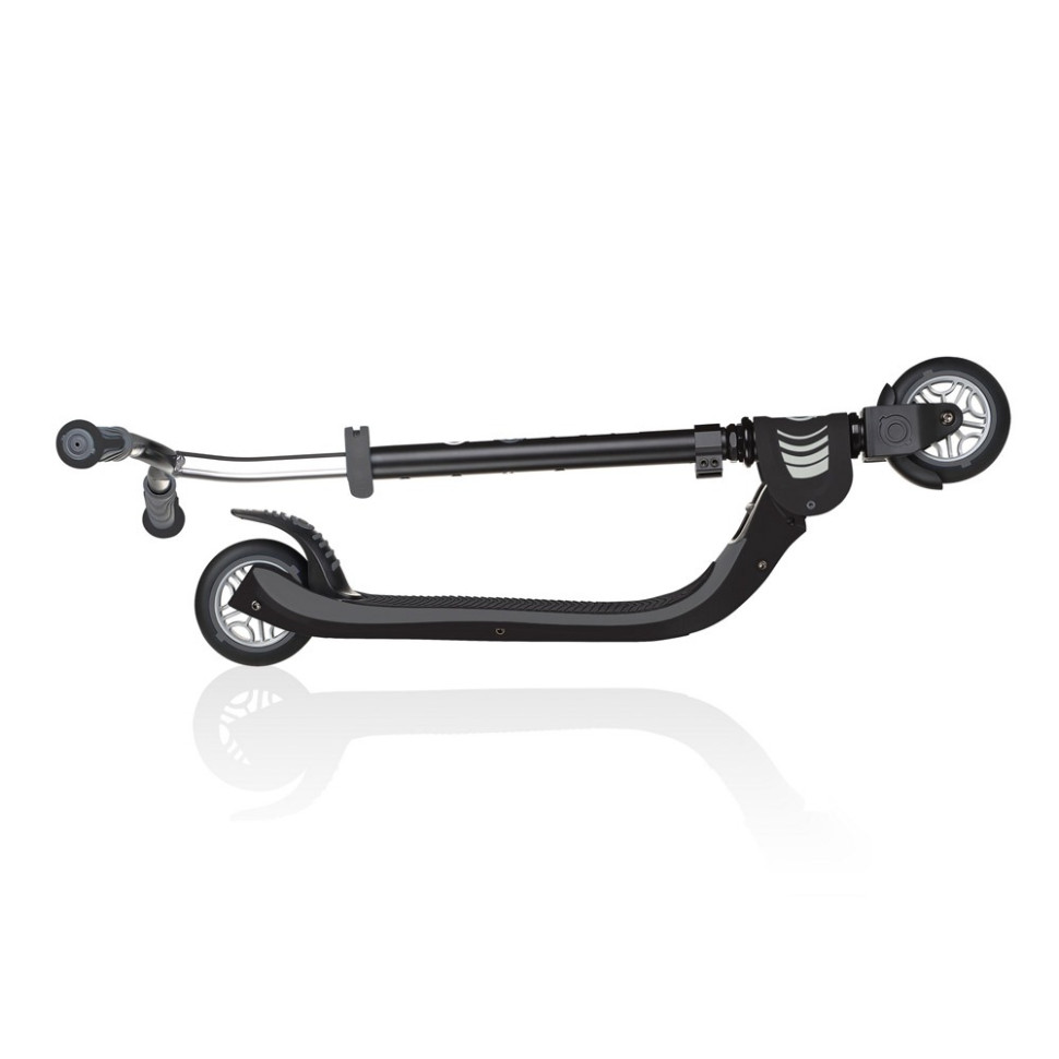 Самокат серии FLOW FOLDABLE 125 GLOBBER 473-120 черно-серый, до 100 кг 2 колеса