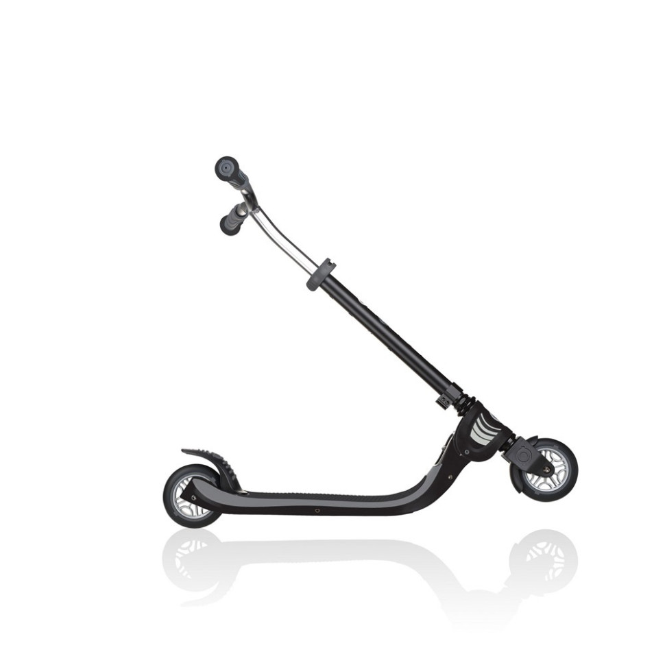 Самокат серии FLOW FOLDABLE 125 GLOBBER 473-120 черно-серый, до 100 кг 2 колеса