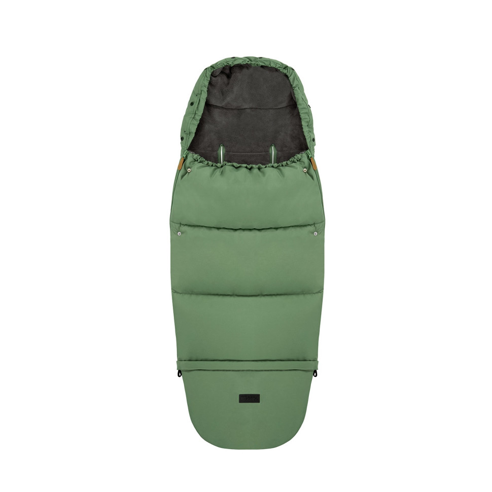 Зимовий конверт у коляску Sleeping bag 2 в 1 MoMi AKCE00051 green, з сумкою
