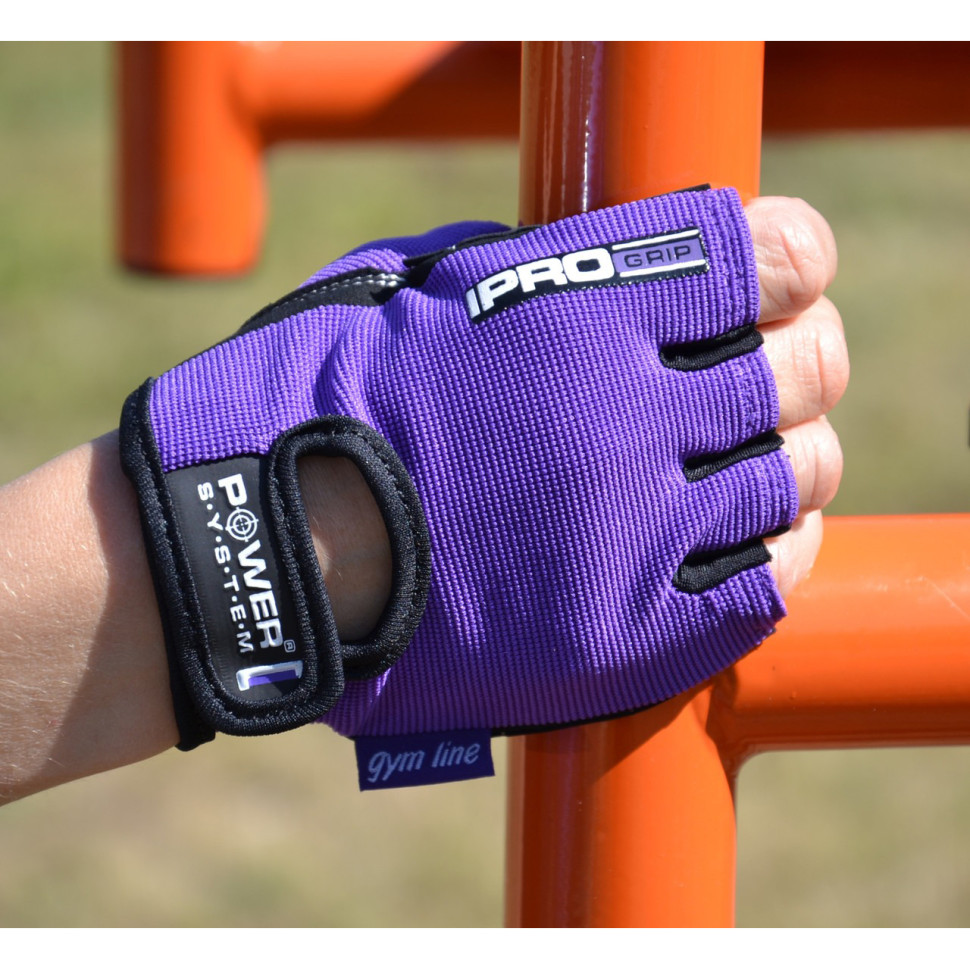 Перчатки для фитнеса Pro Grip Power System PS-2250_M_Purple, Purple M