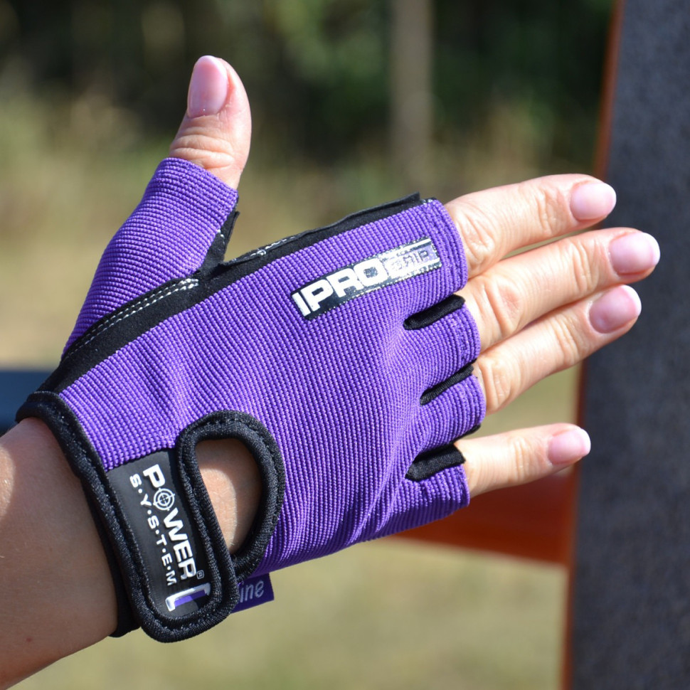Перчатки для фитнеса Pro Grip Power System PS-2250_M_Purple, Purple M