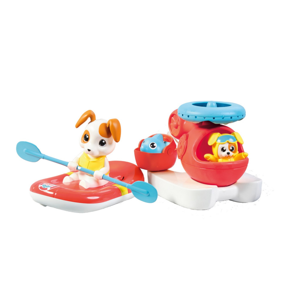 Игрушки для ванной Toomies E73307 Лодка и вертолет
